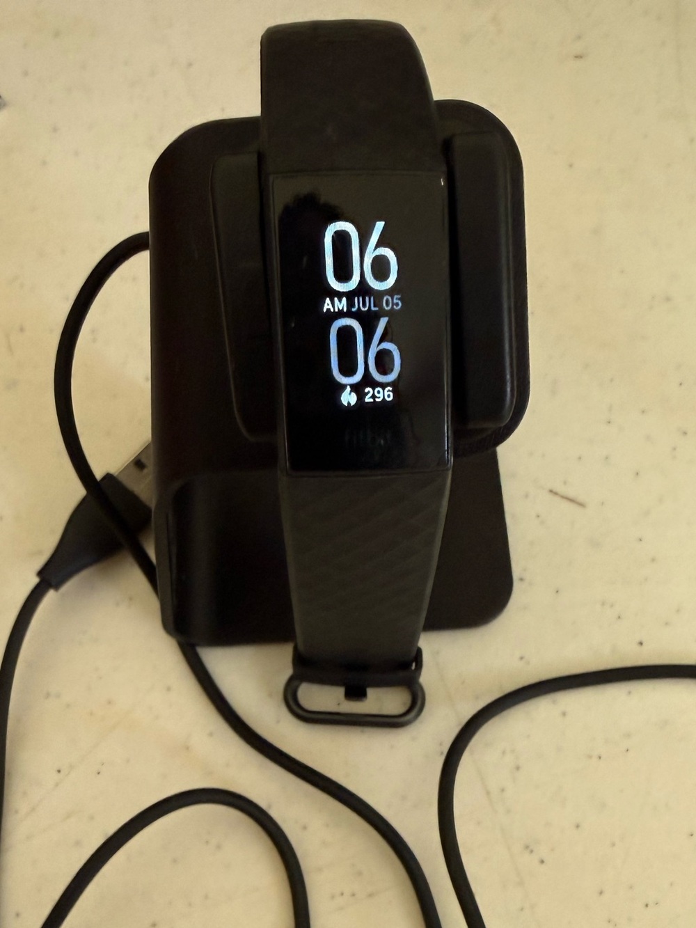 fitbit Charge 4 & 5 Fitness Trackers - Black